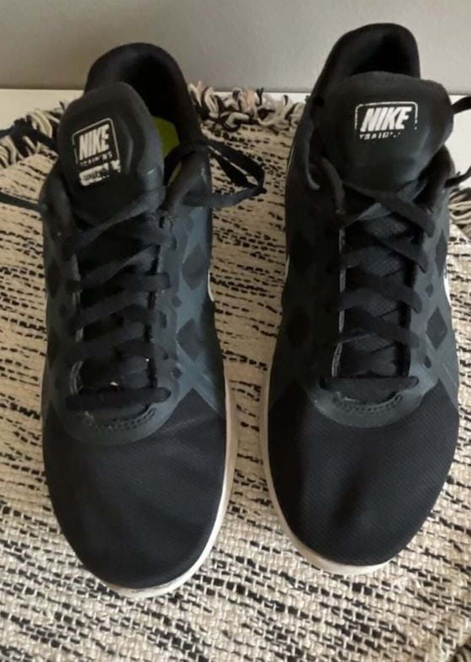 Nike Lunar Lux Tr Training Shoes 749183-001 Black White